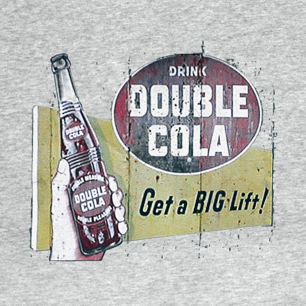 DRINK DOUBLE COLA by tomburns